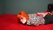 1013b Blouse and Fishnets Part 2 Amber