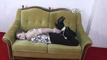 Larissa hogtied