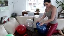 Kathy's Ballon-Zerplatzen