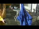 Get 2 Videos with Katharina in her shiny nylon Rainwear from our Archives
