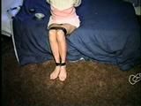 48 Yr OLD WAITRESS IS F0RCED TO BIND, GAG & HANDCUFF HERSELF (D36-5)