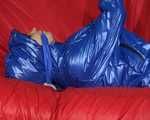 Get 2 Archive Videos with Destiny enjoying Bondage in her shiny nylon Downwear from 2016.