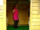 Tied in the summerhouse