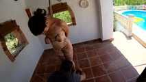 Extreme Challenge for Little Red Girl