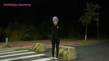 Xiaoyu Night Stroll and Near Blackout Condom Breathplay