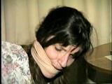 39 YEAR OLD SECRETARY ACE BANDAGE, SCARF & HAND GAGGED HOSTAGE (D20-5)