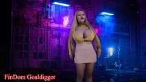 Frozen into statue-fetish