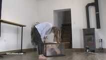 Bonnie Dolce's toilet slave Long