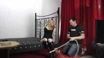 Sarah get free of rope