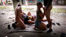 WRONG PLAY?! NAIVE TEEN SLUTS LURED TO A LOST PLACE!
