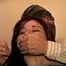 23 YR OLD REAL ESTATE BROKER  IS GRABBED, HANDGAGGED, SOCK STUFFED IN MOUTH, CLEAVE GAGGED, AND TIGHTLY TIED TO A CHAIR (D68-5)