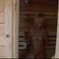 Sauna and Wet Hemp Rope Challenge for Lena King