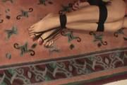 Video - Well Packed Asian Girl - Balltied Anya Lying on the Floor