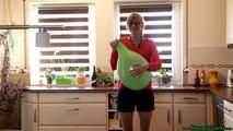 two sexy Blow2Pops in the kitchen