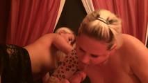Shelly Star & Giny Lamour teilen einen Schwanz für EROdays