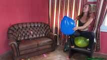 nail and sit2pop her first balloons
