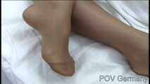"Under german roofs" - Vanessa with Pantyhose