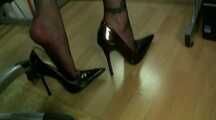HOT NYLON WANKER