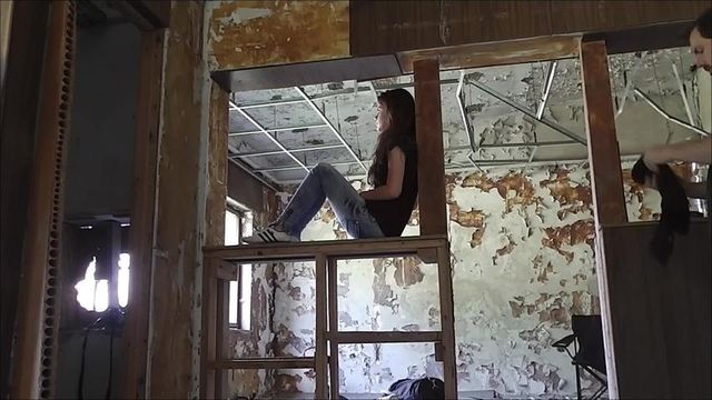 Anna tied up on a lost Place