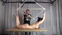 Bitterböses Kerzenbondage