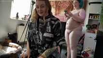 Bestie cuts my hair while play with myself than with her hubby