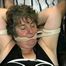 56 Yr OLD NEIGHBOR, ACE BANDAGE GAGGED & CROTCH ROPED (D17-17)