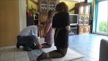 Kyra and Vanessa - tickle detector test Part 3 of  10