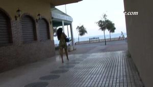 016221 Eve Has To Take A Risky Pee In The Vennel