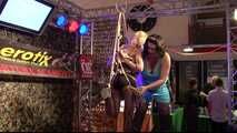 Another hard Lesson for sexy Lena King - humiliated in Public !
