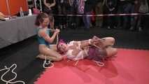 1 on 1 Bondage Wrestling from BoundCon XVI - Saturday, 3rd Fight: Nova Pink vs. VeVe Lane