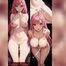 Cute Busty Anime Girl Evi Pink Hair Flash Boobs and Fuck