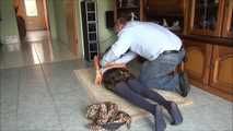 Paulette and Romy - The supposed gardener 1 part 5 of 6