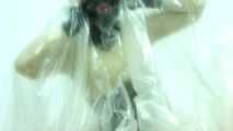 Inside plastic bag