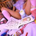 Colouring in my clowdee diaper