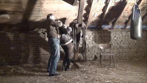 Video request Yvonne - Tied up in the attic part 1 of 5