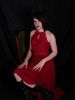 bunny in red dress