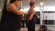 First Time ever Bound in Public