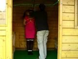 Tied in the summerhouse