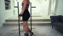 NinaJoy tests our “Bondage Pillory - Butler” - Part 1