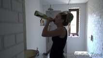The luxury girl at home