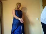Blue dress