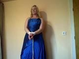 Blue dress