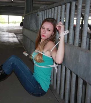 Stella at the car park PICS