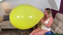 Blow2Pop-try yellow U25 with mouthpiece and nail2pop it