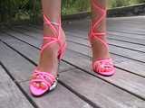 Cane soda crush with stiletto heels