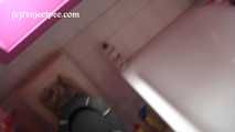 020165 Damp Kathy Undresses And Pees In Her Bathroom