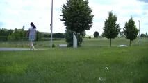 Jenny walks around