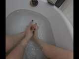 I'll show you my feet and masturbate while doing it!