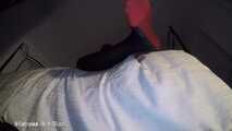 Pantyhose teasing soles