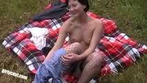 Lisa und ihr Cuckold Outdoor MMF